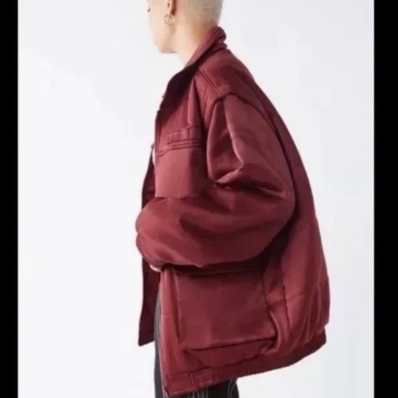 Urban Outfitters Dawson Bomber Puffer Jacket Vest Removable Sleeves SZ M - Picture 3 of 9